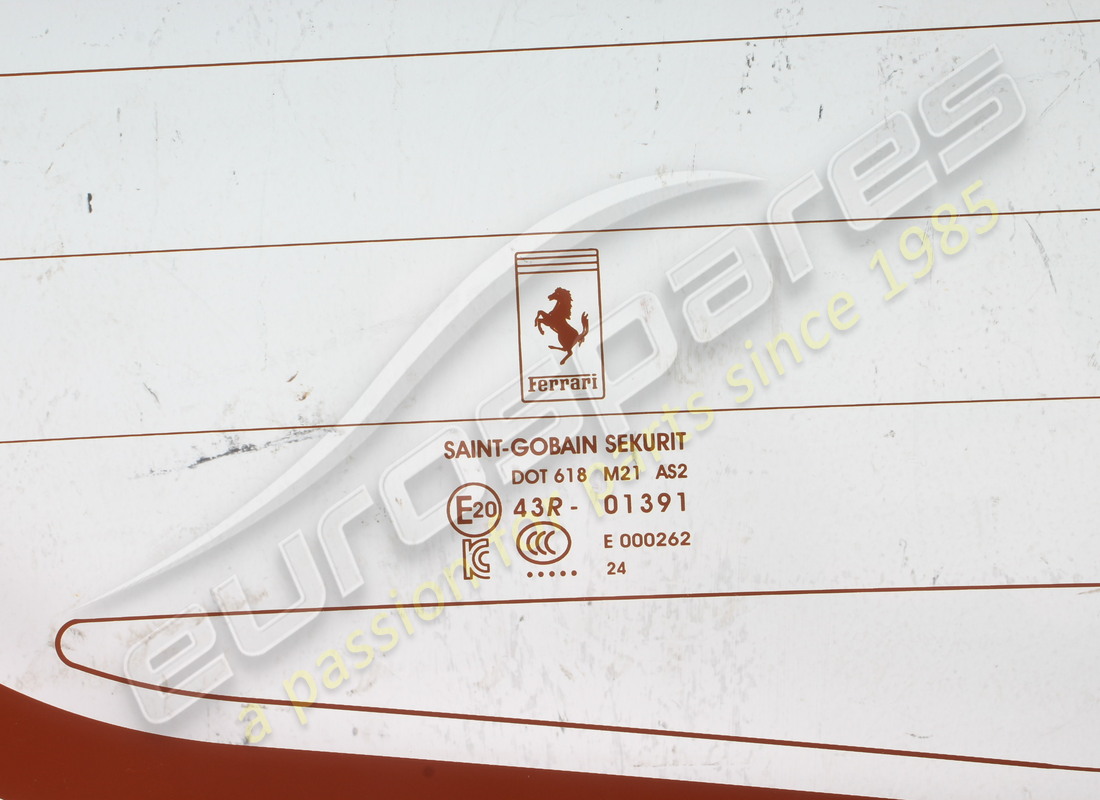 GEBRAUCHT FERRARI CRISTALLO LUNOTTO SCENDENTE. TEILENUMMER 903339 (4) gebraucht ferrari cristallo lunotto scendente. teilenummer 903339 (4)