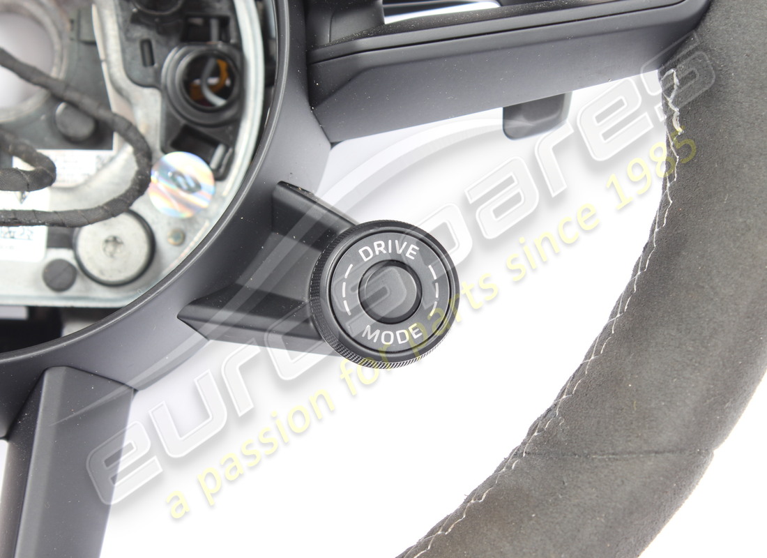 gebraucht porsche multifunktionslenkrad schwarz/silber. teilenummer 9gt419091brqa0 (3)