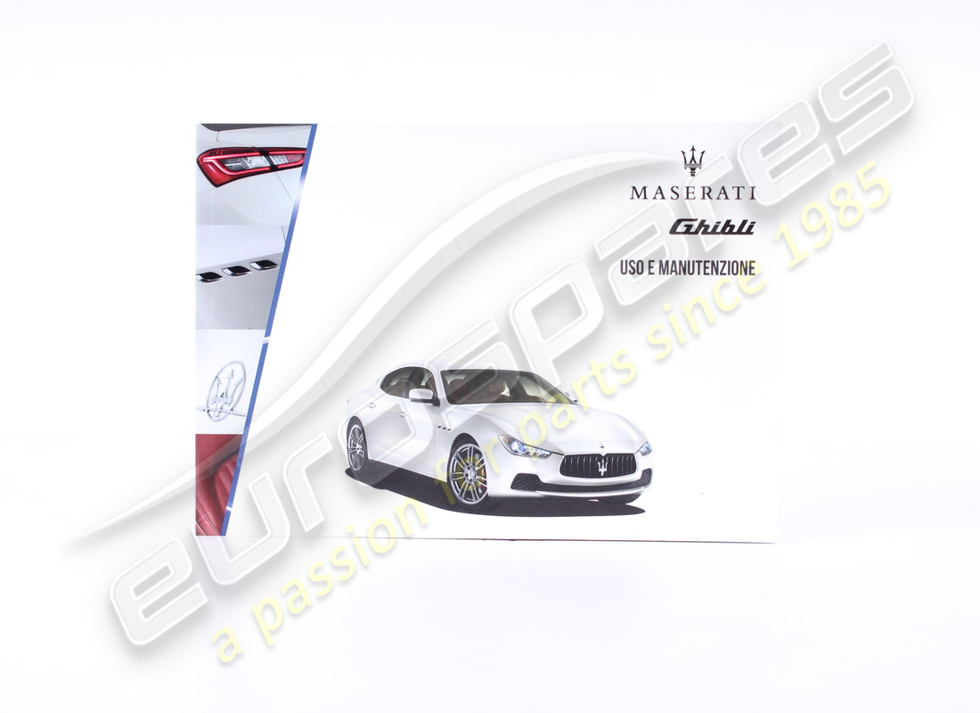 neu maserati m157 benutzerhandbuch eu ita.. teilenummer 910041182 (1)