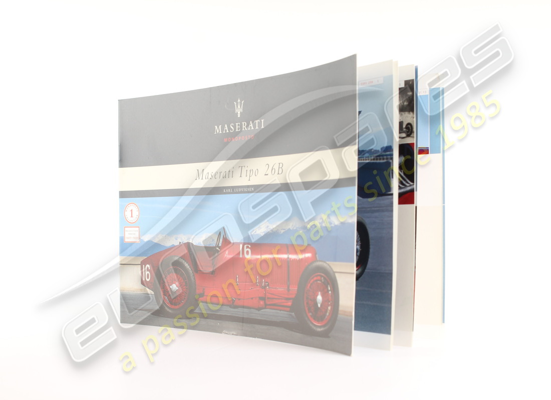 neu maserati mini-monografie 26b. teilenummer 920000849 (2)