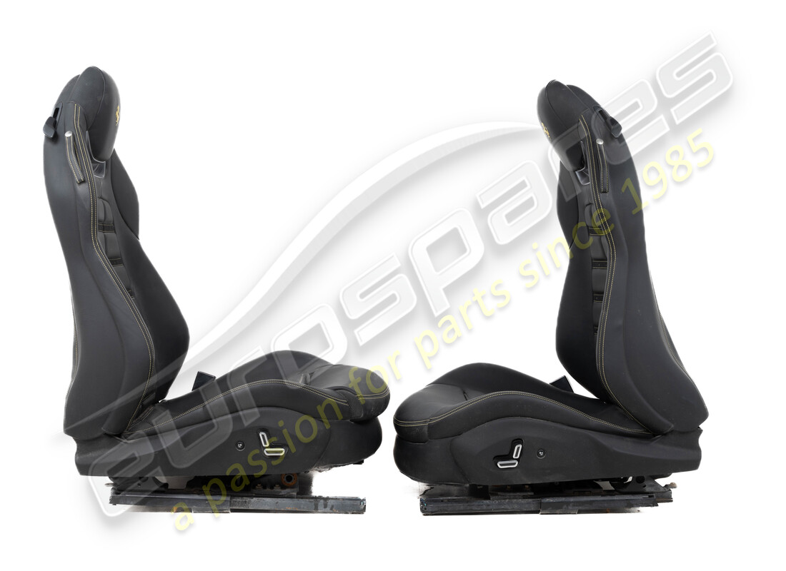 gebrauchtes eurospares portofino rhd-paar von sitze in schwarz. teilenummer eap1450352 (3)