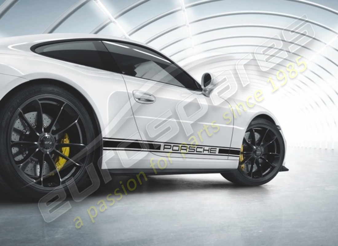 neu porsche 20-inch gt3 set aus räder - in schwarz (hochglanz). teilenummer 99104460301 (1)