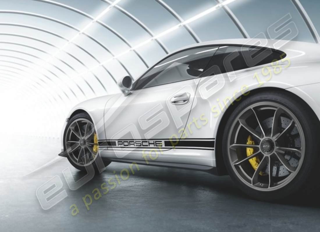 neu porsche 20-inch gt3 set aus räder - in platin (satinglanz). teilenummer 99104460300 (1)