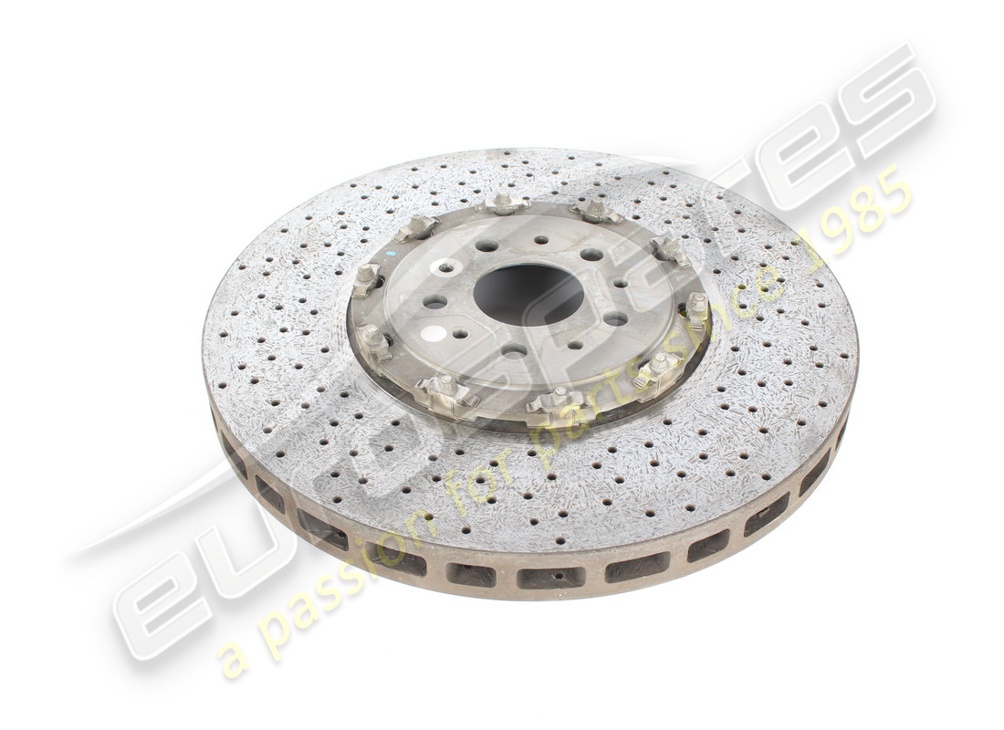 gebrauchte ferrari vordere bremsscheibe, carbon-keramik, 398 x 36. teilenummer 274234 (2)
