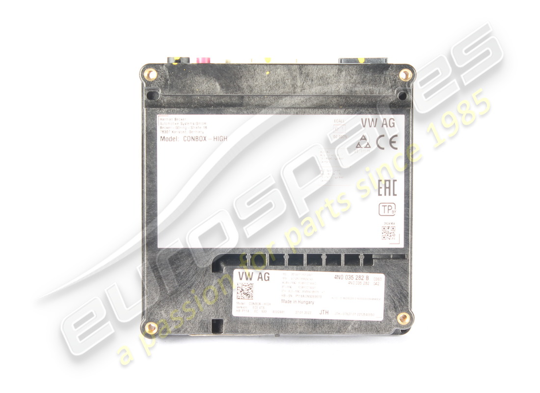 gebrauchte lamborghini kommunikationsboxhigh ece vts, +je3. teilenummer 4n0035282b (1)
