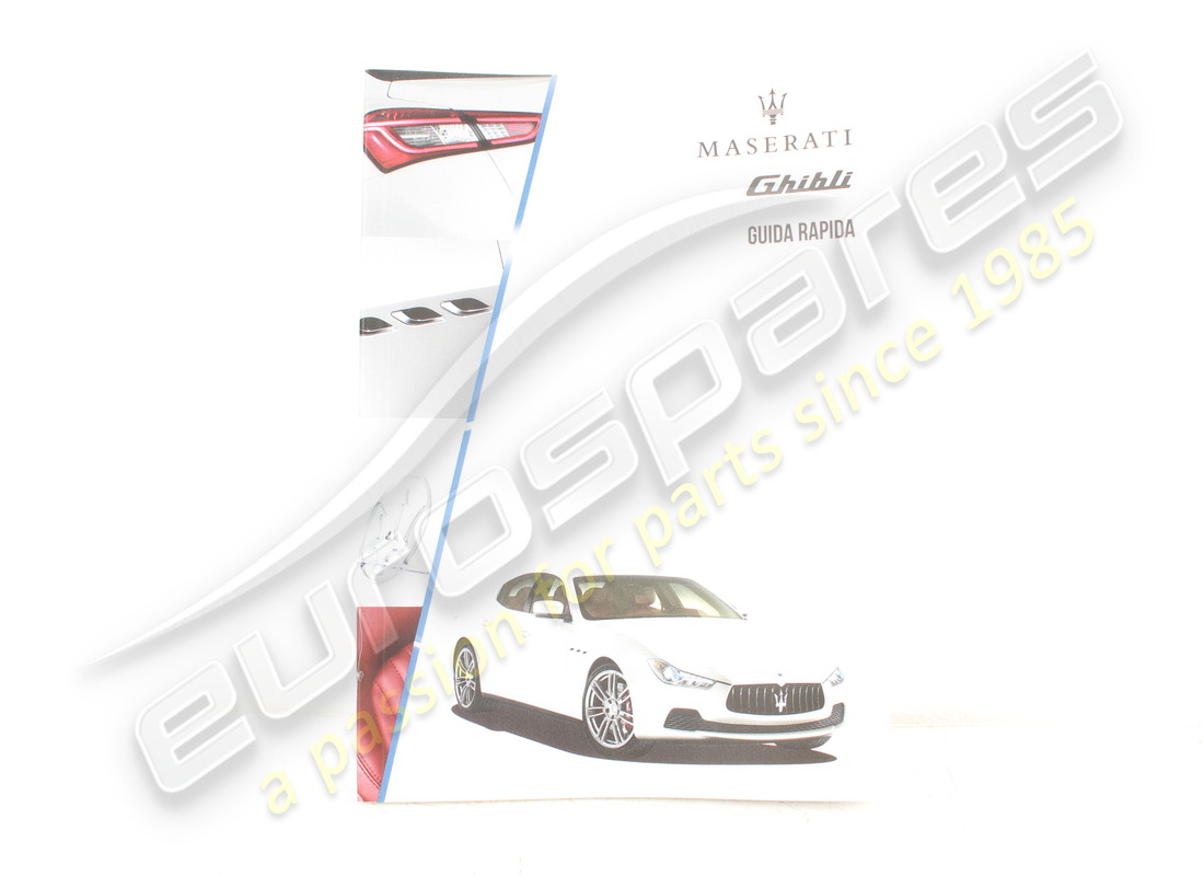 neues maserati auto kurzanleitung it. teilenummer 910041231 (1)