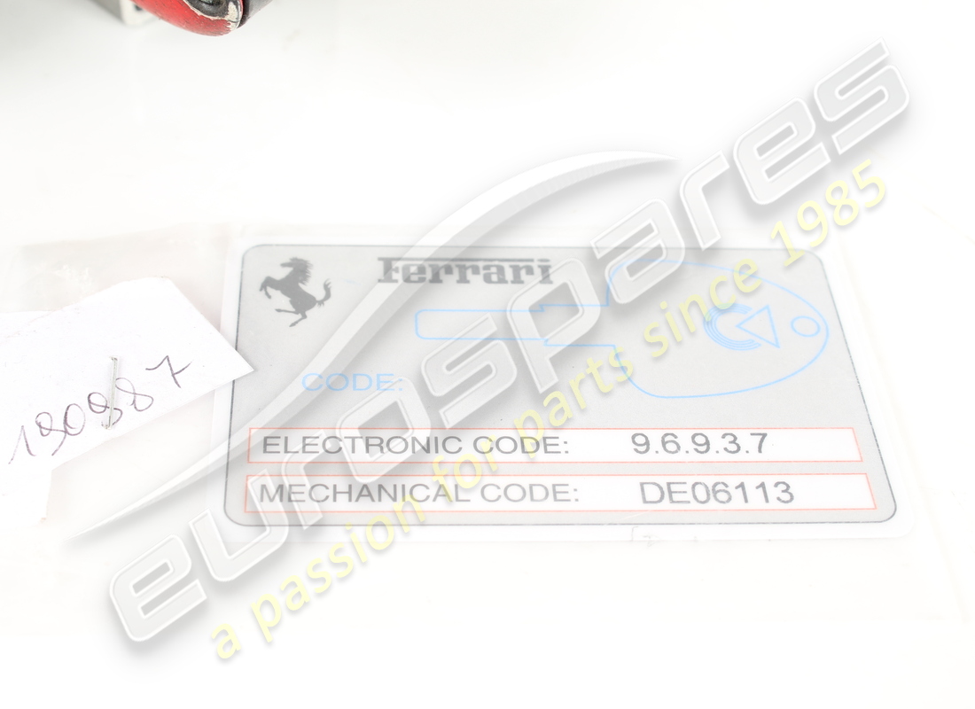 gebrauchter ferrari schlössersatz komplett mit ste. teilenummer 254409 (5)