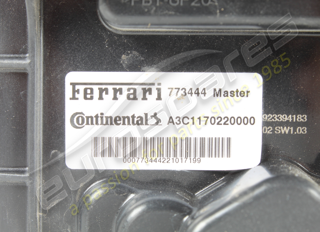 gebraucht ferrari centrlina epc can500 master. teilenummer 773444 (2)
