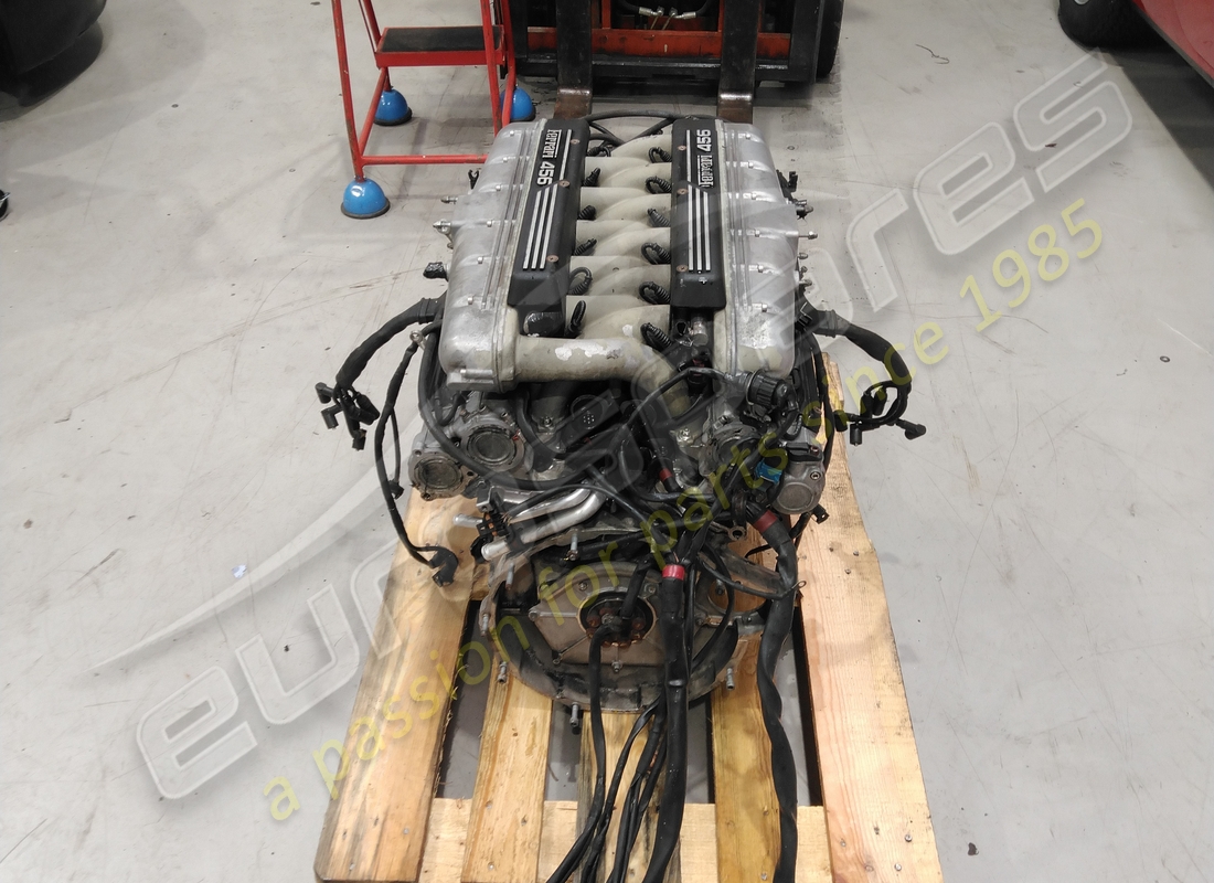 gebrauchter ferrari 456 gt-motor. teilenummer 173504 (2)