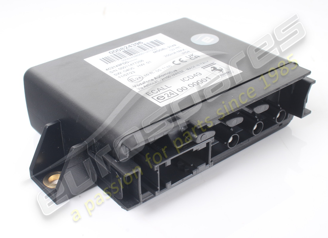 VERWENDET Ferrari TCU ECALL / SVR . TEILENUMMER 824396 (1) VERWENDET Ferrari TCU ECALL / SVR . TEILENUMMER 824396 (1)