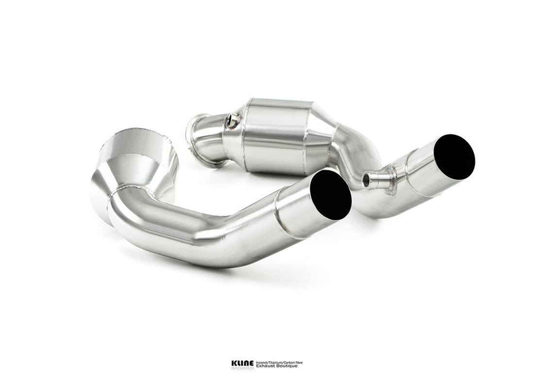 neu kline innovation ferrari portofino 100cell katzenrohrsatz - inconel. teilenummer klferportofino100csinc (1)