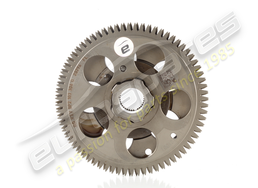 USED LAMBORGHINI INTERMEDIATE GEAR WITH HUB. PART NUMBER 0P2103293G (3) used lamborghini intermediate gear with hub. part number 0p2103293g (3)