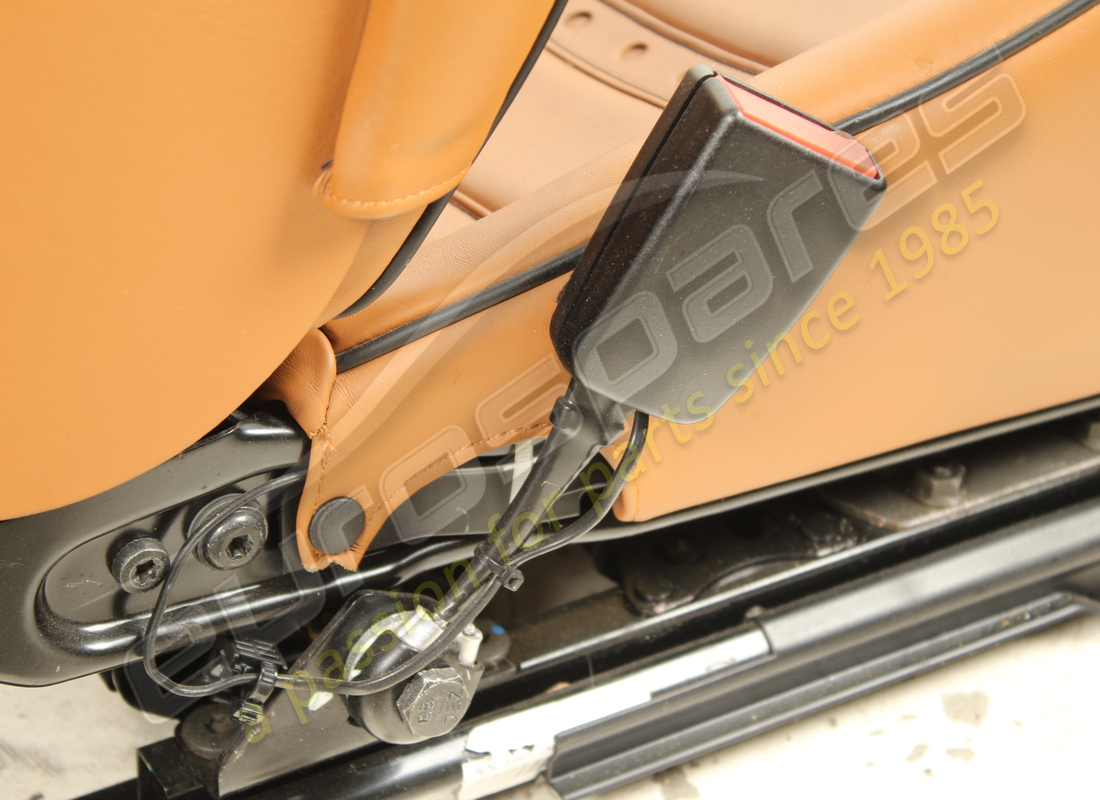 gebrauchtes eurospares komplettes sitzset vorne & hinten (cuioio-leder mit schwarzen nähten). teilenummer eap1566195 (15)