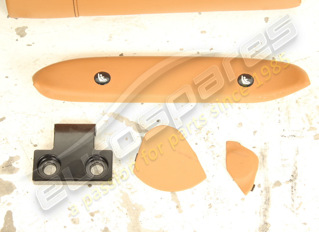 gebrauchtes eurospares komplettes sitzset vorne & hinten (cuioio-leder mit schwarzen nähten). teilenummer eap1566195 (21)