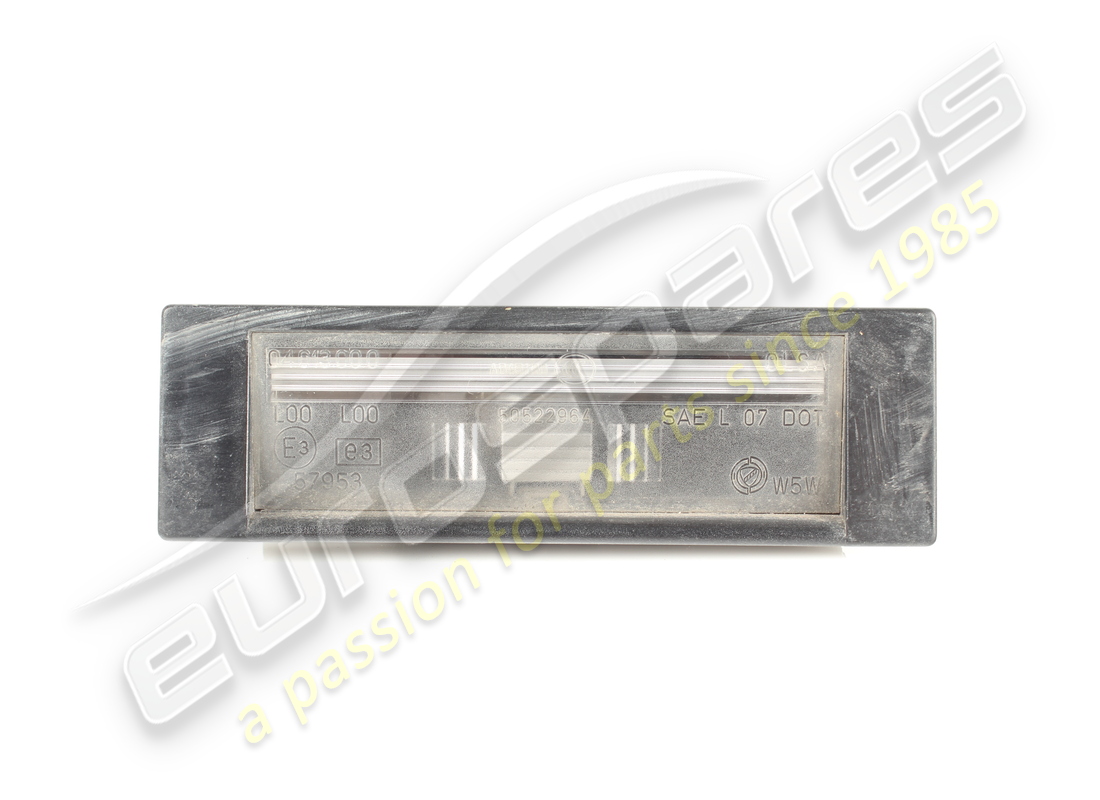 GEBRAUCHTE Ferrari KENNZEICHENHINTERLEUCHTE. TEILENUMMER 264480 (1)