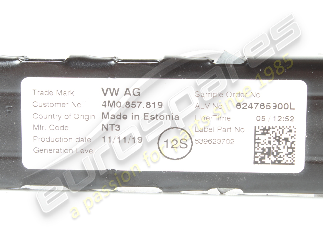 gebraucht lamborghini sicherheitsgurthöhe. teilenummer 4m0857819 (2)