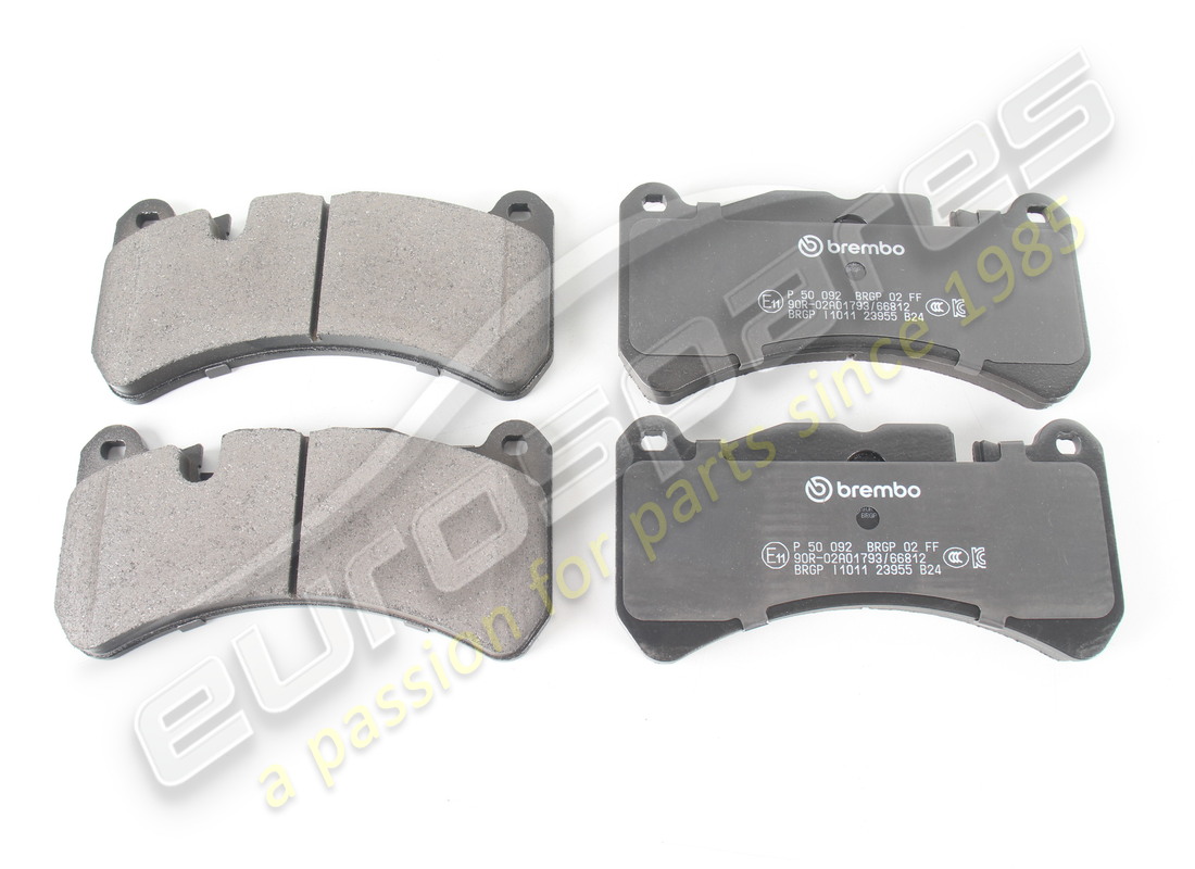 NEUES Eurospares VORDERRAD-BREMSBELÄGE-KIT. TEILENUMMER 673010328 (1)