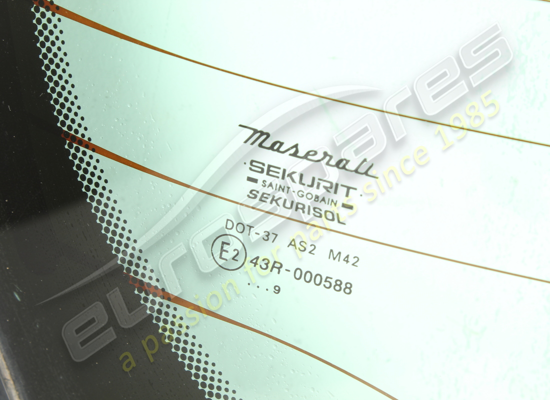 GEBRAUCHT MASERATI HECKFENSTER. TEILENUMMER 387700600 (2) gebraucht maserati heckfenster. teilenummer 387700600 (2)