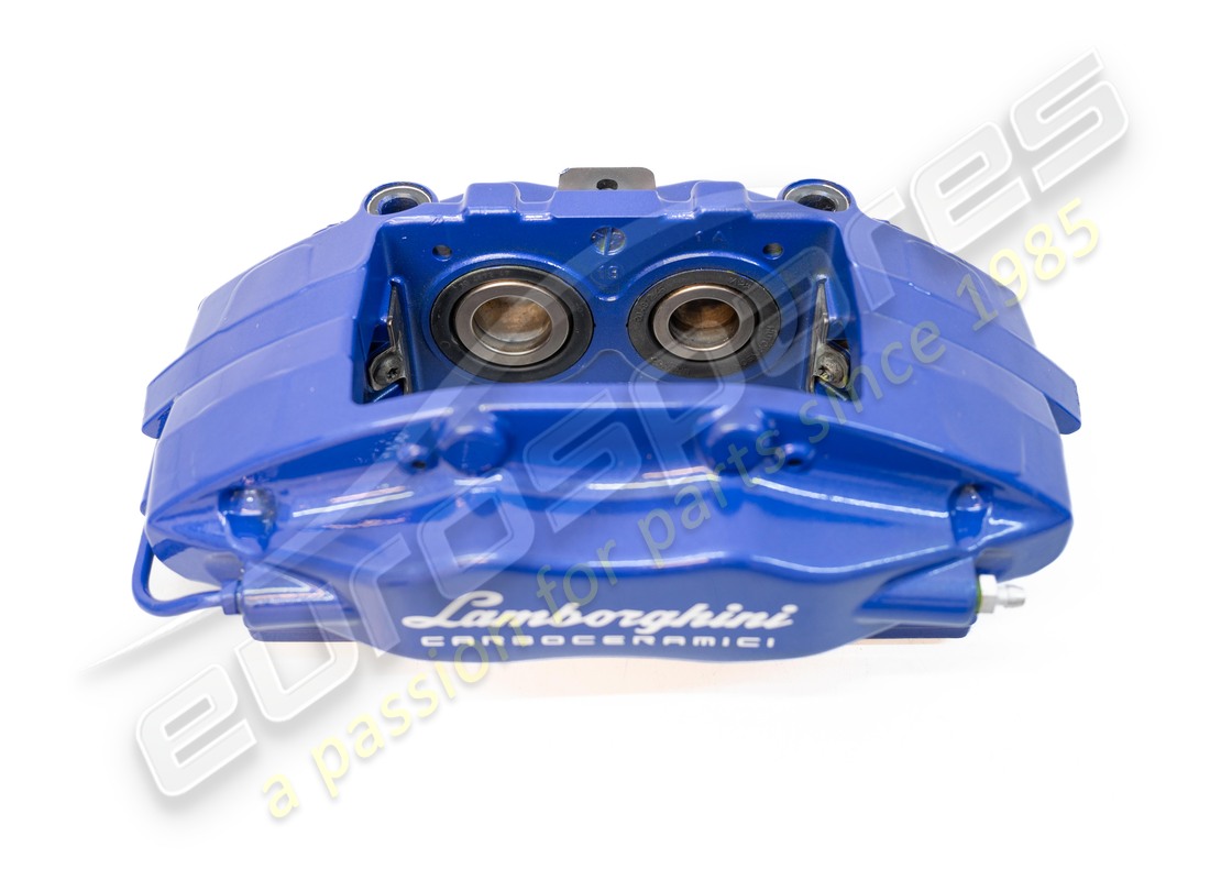 gebrauchter lamborghini pccb hinterer bremssattel blau adp. teilenummer 4t0615405cj (2)