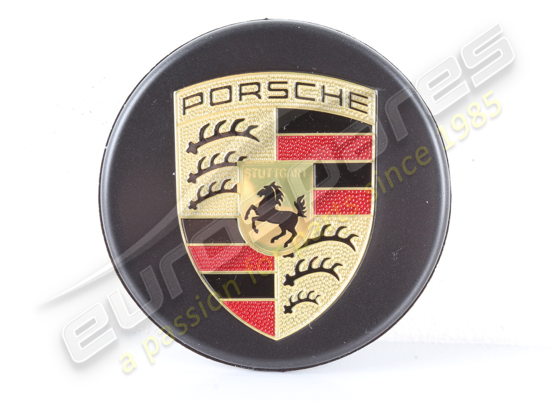 neu porsche radkappe matt schwarz. teilenummer 9p1601349bje1 (2)