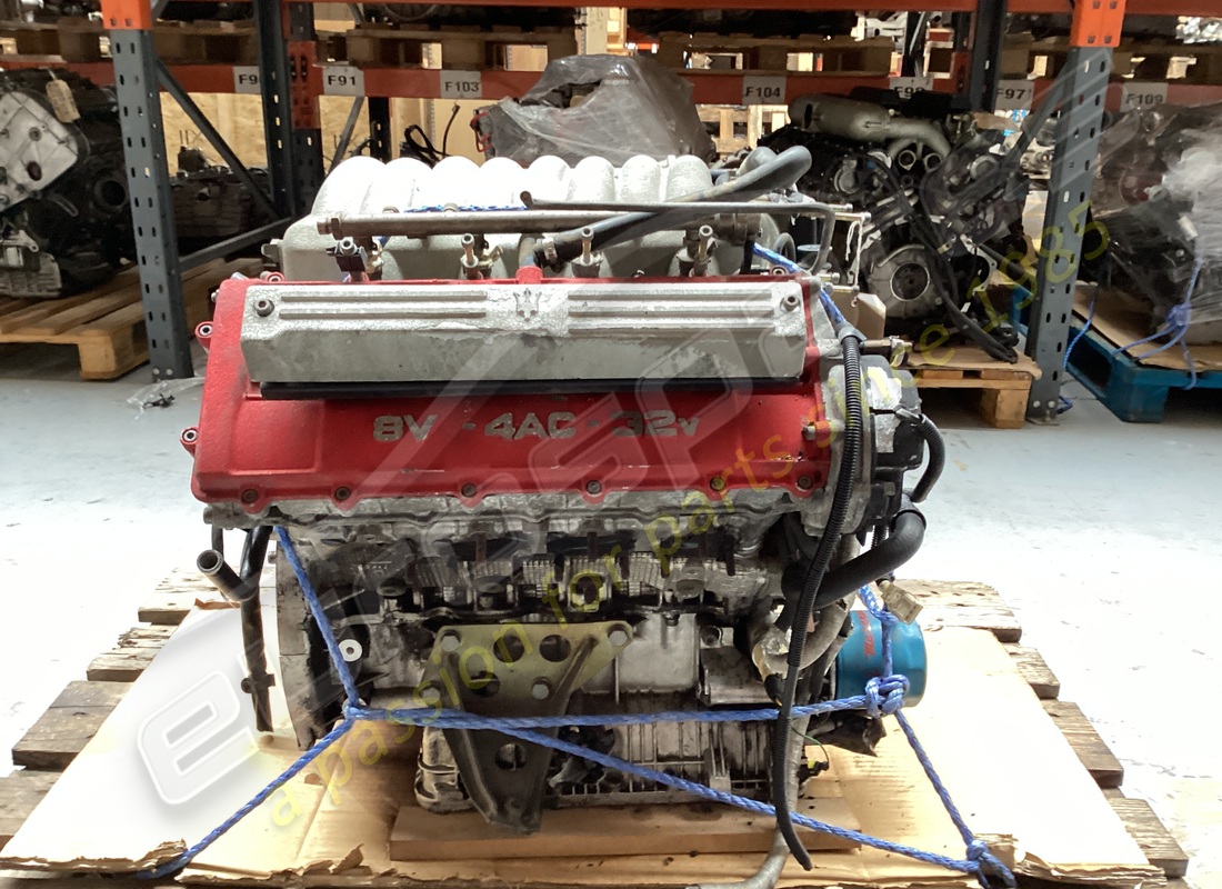 gebrauchter maserati 3200 gt-motor. teilenummer 387100148 (4)