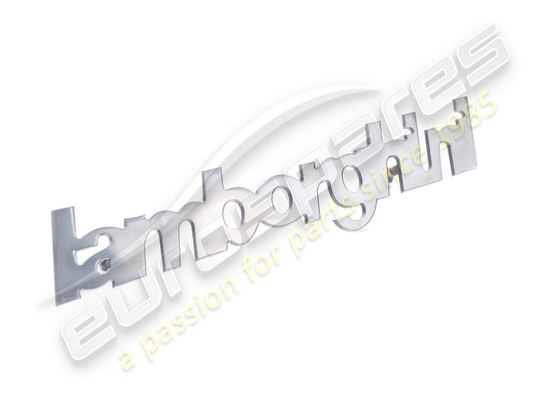 NEUES OE Lamborghini SCHWARZES PLATTENPLATTE. TEILENUMMER 006111397 (1)