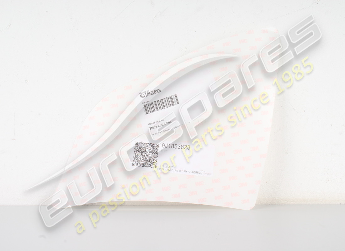 neue porsche steinschutzfolie. teilenummer 9j1853823 (2)
