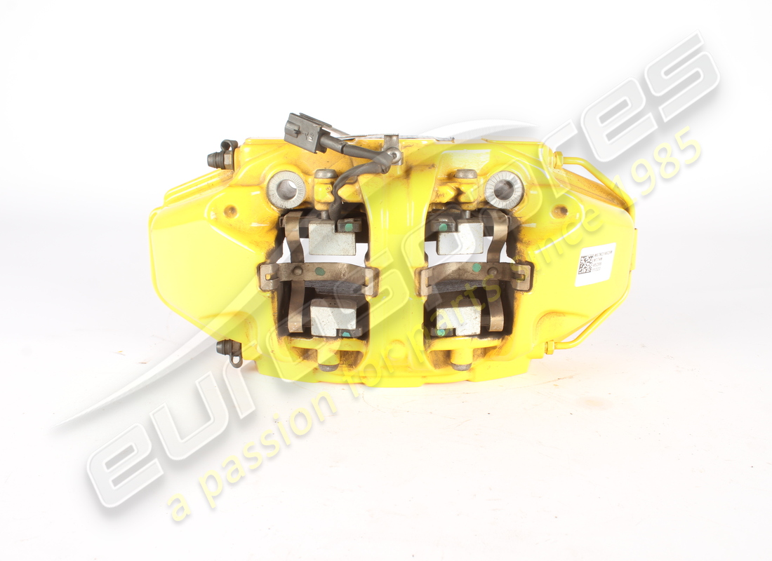 gebraucht maserati vorderer linker bremssattel gelb. teilenummer 670214629 (2)