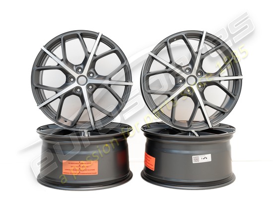 neu ferrari diamant-schmiedefelgen-kit teilenummer 70004984