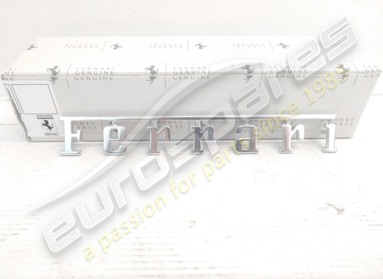 neu ferrari ferrari initialen teilenummer 63482200