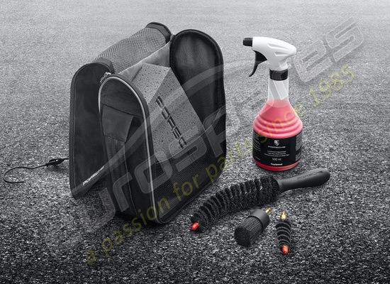 neu porsche felgenpflegeset teilenummer 00004400237