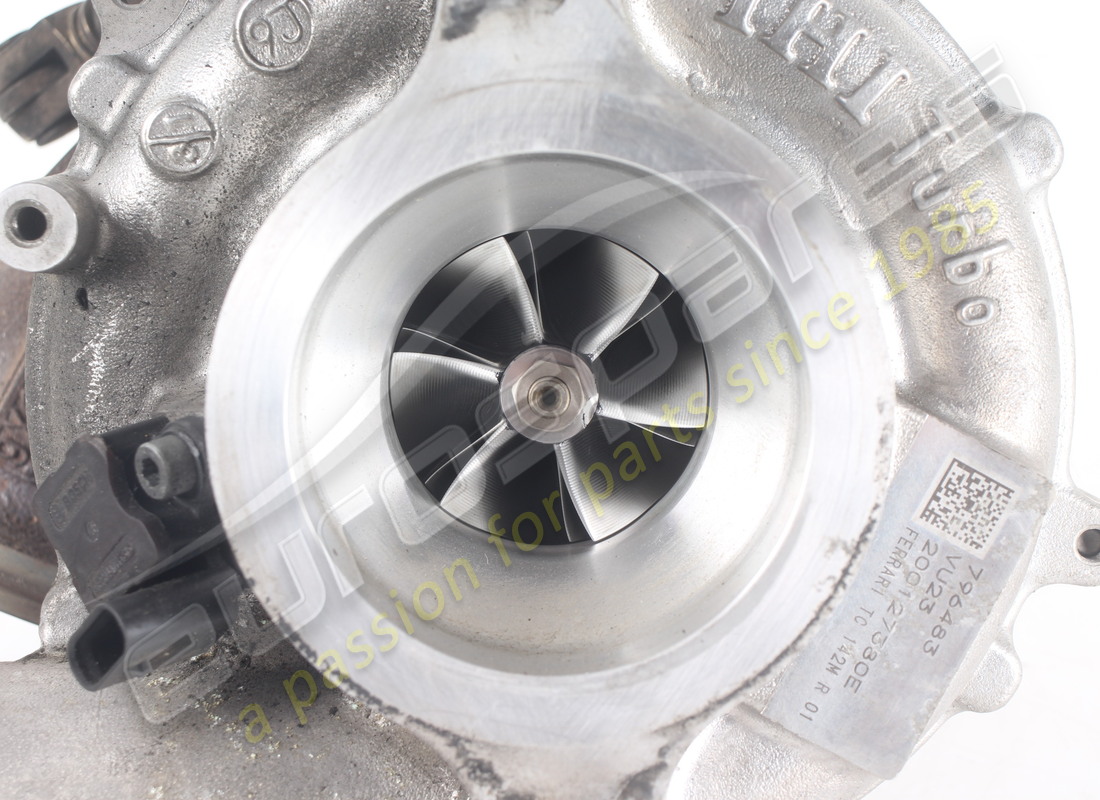 gebrauchter ferrari rechter turbolader. teilenummer 343098 (7)