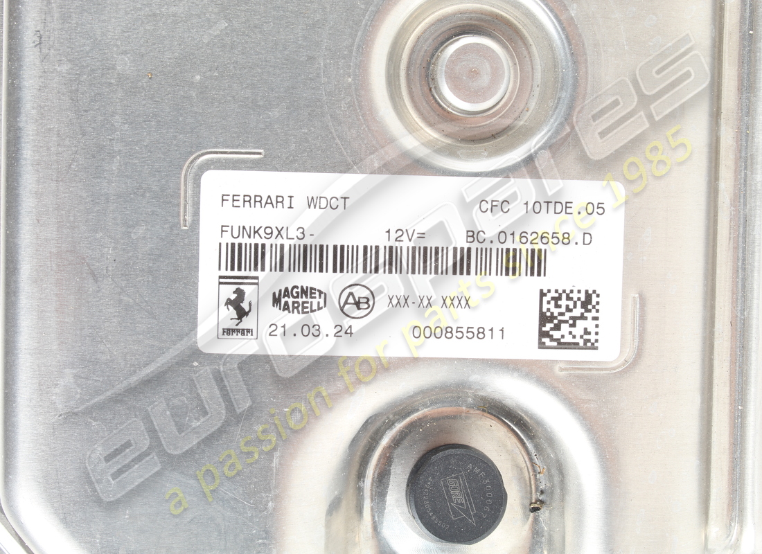 GEBRAUCHT Ferrari DCT-ECU . TEILENUMMER 855811 (1) GEBRAUCHT Ferrari DCT-ECU . TEILENUMMER 855811 (1)