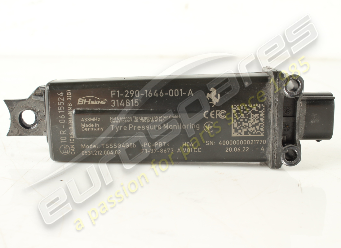 GEBRAUCHTE Ferrari TPMS-ECU-ANTENNE. TEILENUMMER 314815 (1)