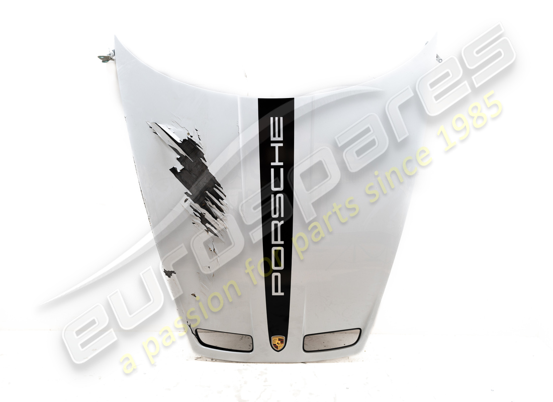 BESCHÄDIGTE Porsche MOTORHAUBE . TEILENUMMER 9GT823021 (1)