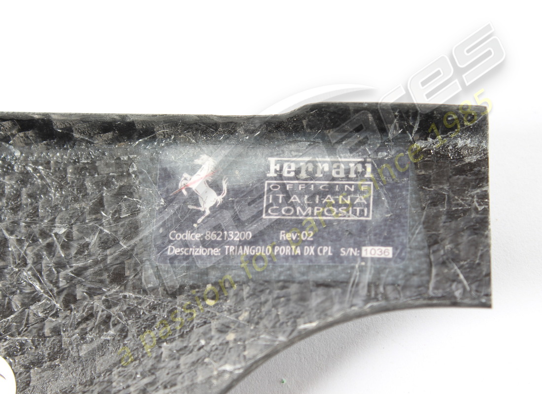 gebraucht ferrari rechtes türkreieck. teilenummer 86213200 (4)