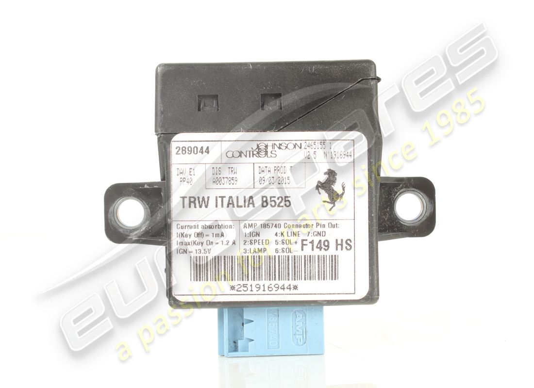 gebrauchte ferrari hydraulische lenksteuerung e. teilenummer 289044 (1)