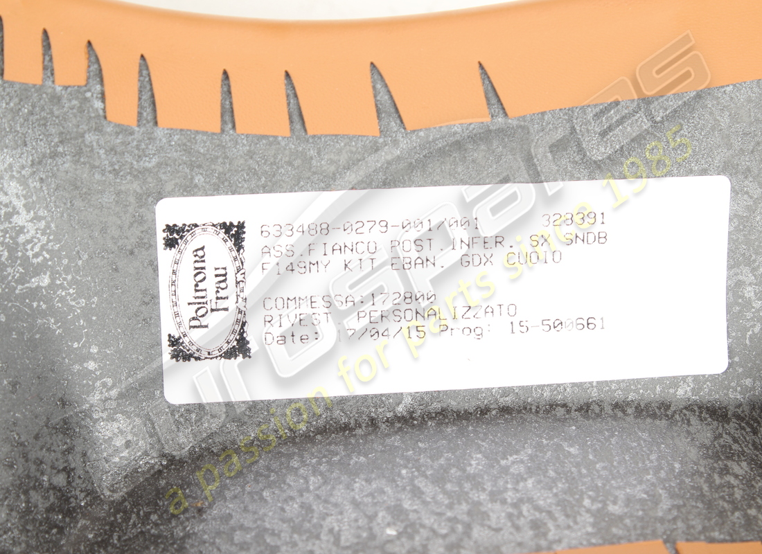 gebraucht ferrari linke seitenverkleidung | cuoio [ausblenden] (364011888). teilenummer 86449229 (5)