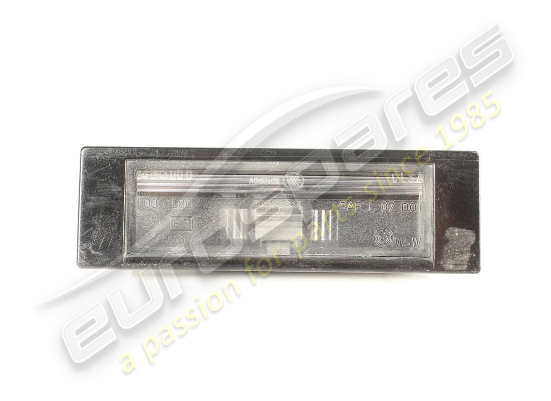 GEBRAUCHTE Ferrari KENNZEICHENHINTERLEUCHTE. TEILENUMMER 264480 (1)