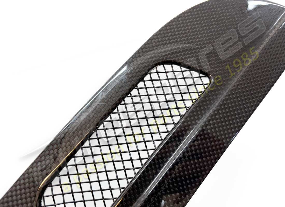 neu (andere) ferrari rh motordeckelgrill carbon. teilenummer 68269500 (3)