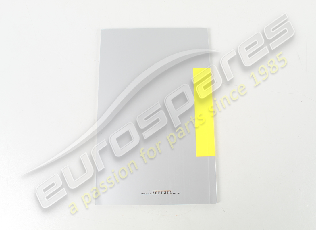 neu ferrari kurzanleitung. teilenummer 86894800 (4)