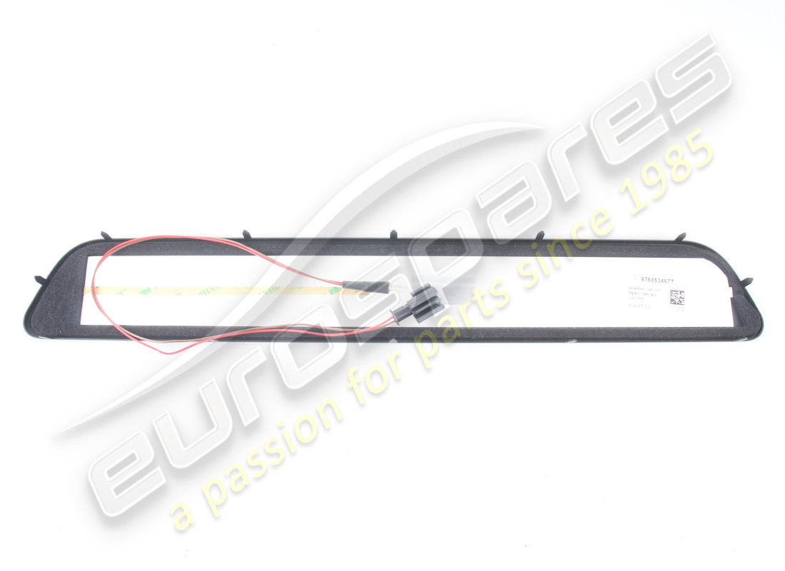 new porsche entry strip, illuminated. part number 976853467t (2)