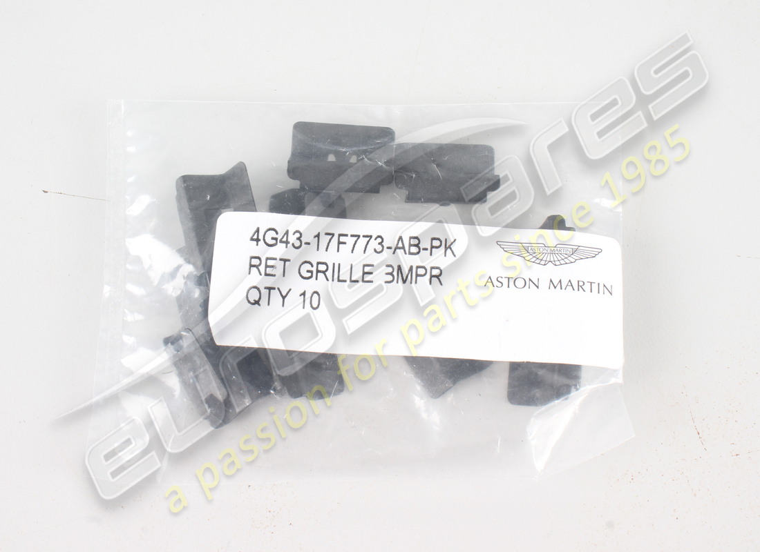 neuer aston martin halter für front-stossfänger-grill. teilenummer 4g4317f773abpk (1)