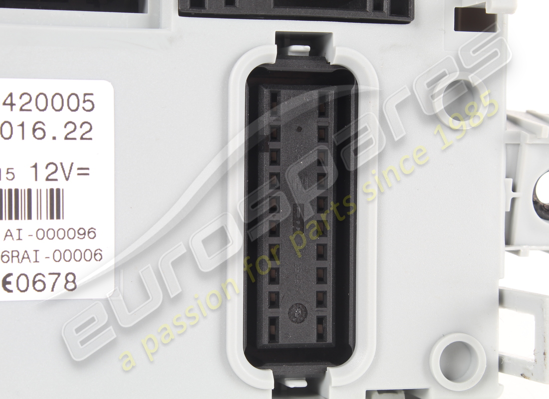 gebrauchter ferrari body computer knoten. teilenummer 294554 (3)