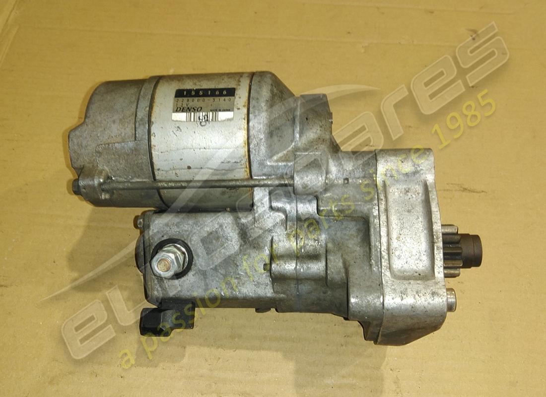 GEBRAUCHTER Ferrari ANLASSERMOTOR. TEILENUMMER 155166 (1)