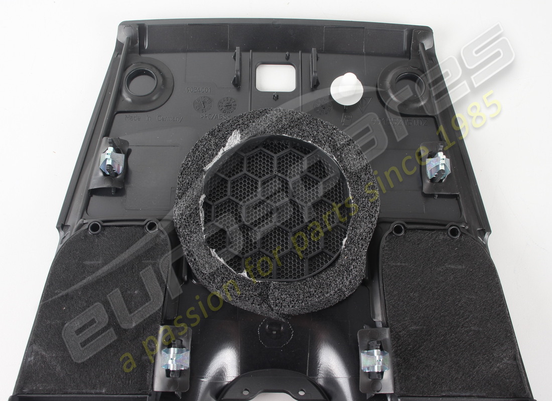 neu porsche ziermitte (pr:qr4,qr5) schwarz. teilenummer 991552151025q0 (4)