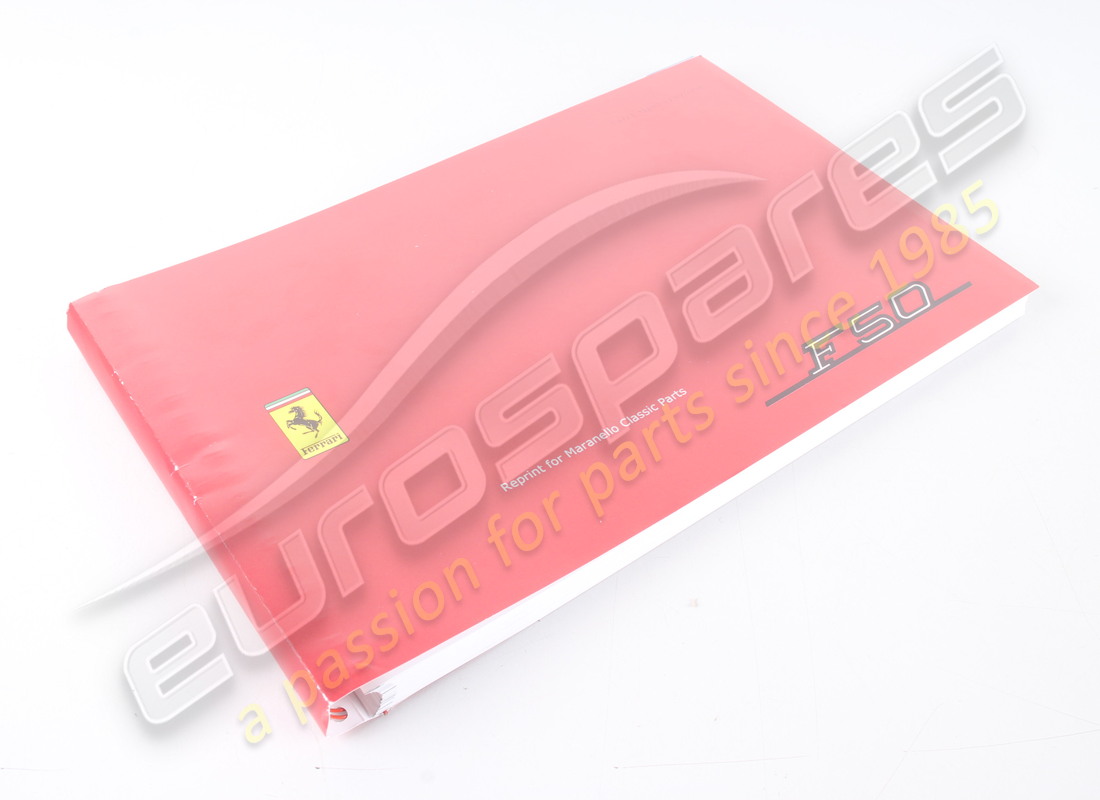 NEW FERRARI F50 OWNERS MANUAL (3RD EDITION). PART NUMBER 95990195 (1) new ferrari f50 owners manual (3rd edition). part number 95990195 (1)