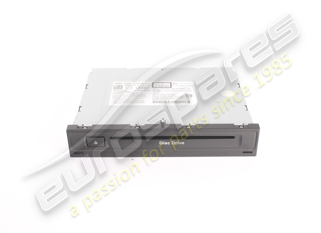 GEBRAUCHTER Lamborghini DVD-PLAYER IM HANDSCHUKASTEN . TEILENUMMER 4N0035123A (1)