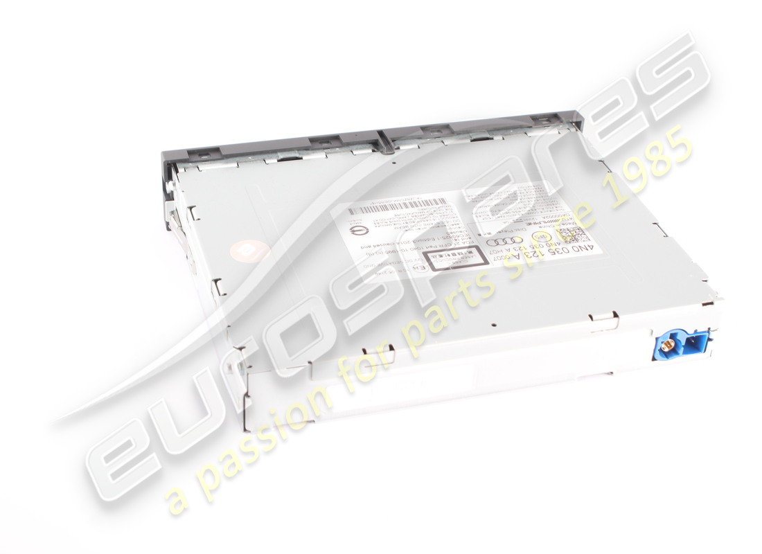 gebrauchter lamborghini dvd-player im handschukasten. teilenummer 4n0035123a (3)