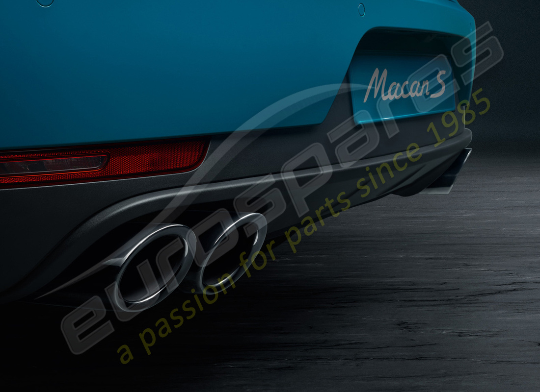 neue porsche sportauspuffanlage. teilenummer 95b044210a (1)